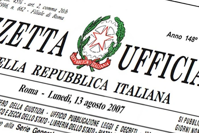 Logo Gazzetta Ufficiale Repubblica Italiana